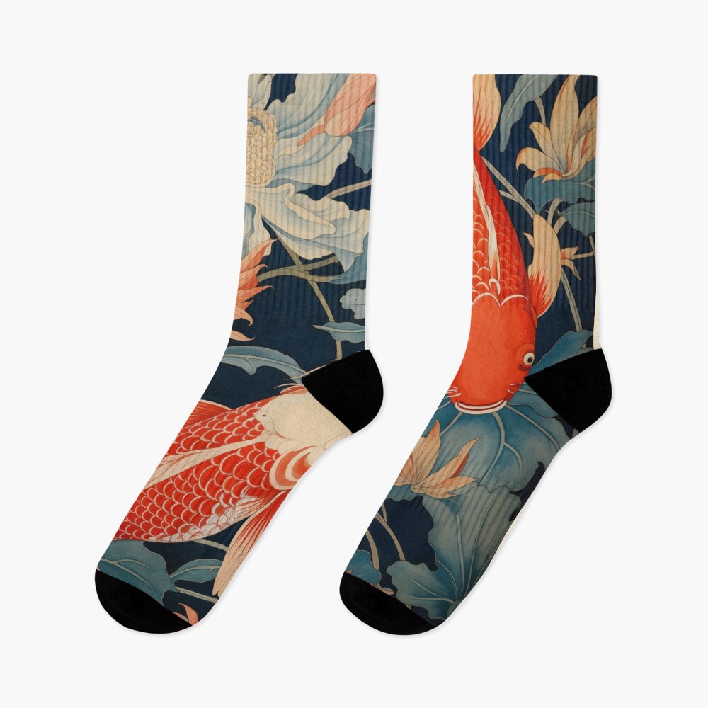 Vista previa del artículo con la obra «Calcetines», diseñado y vendido por MidCenturyStore.