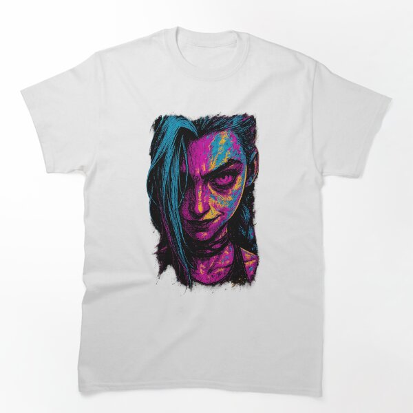 Aperçu de l'œuvre Jinx malicieux créée et vendue par PrintShangri-La.