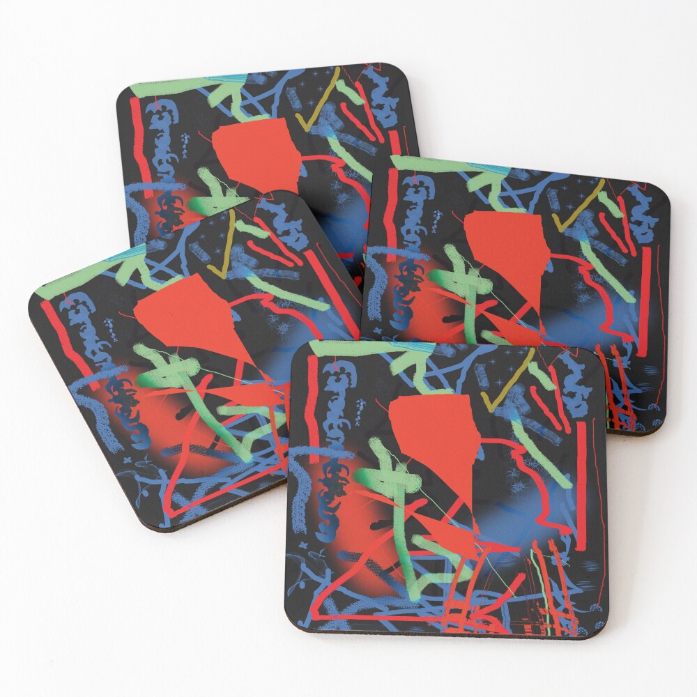 Item preview, Coasters (Set of 4) designed and sold by GregorProjector.