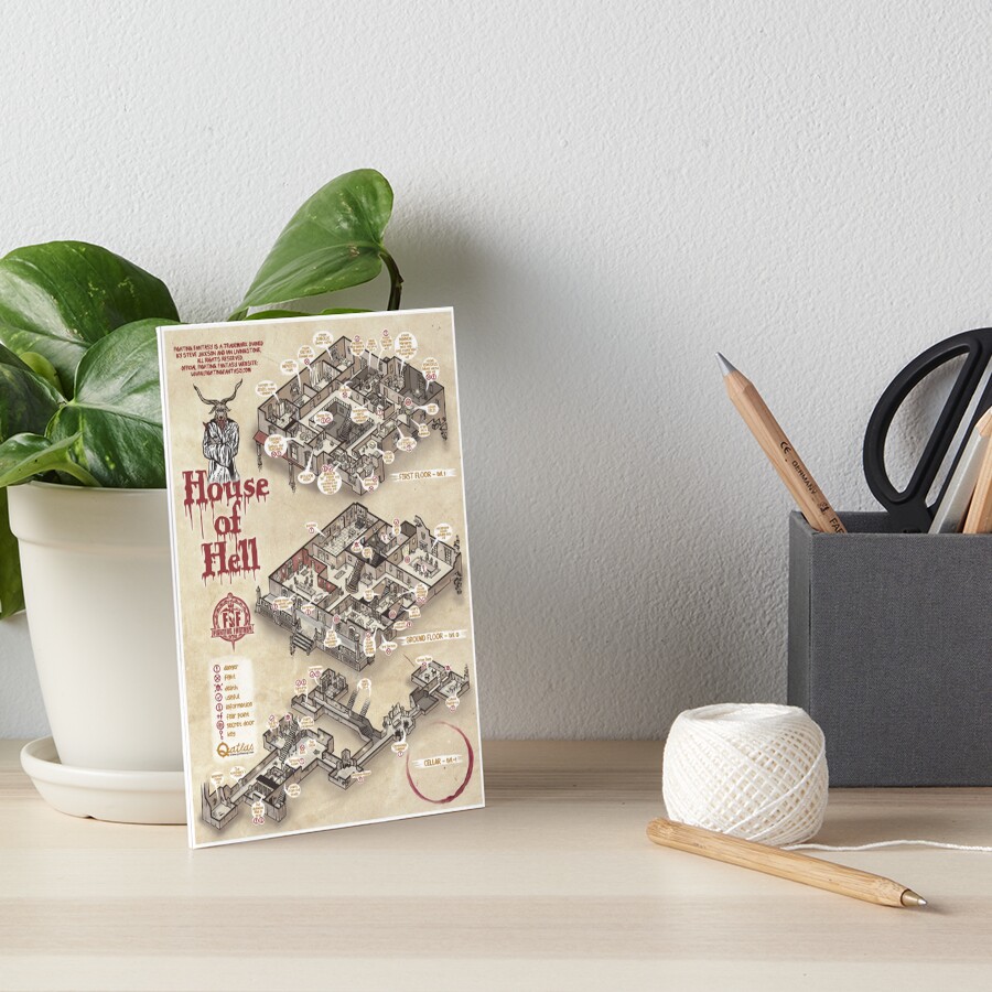 Item preview, Art Board Print designed and sold by QatlasMap Shop.
