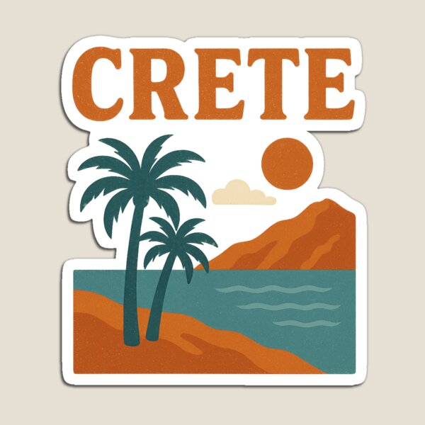 Item preview, Crete Golden Glow – Vintage Island Serenity designed and sold by ALITOPRINCE.