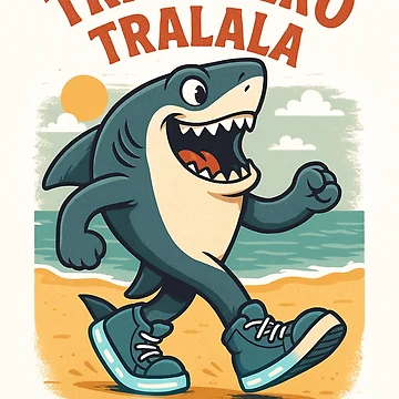 Imagen de la obra Tralalero Tralala de TeeMystic