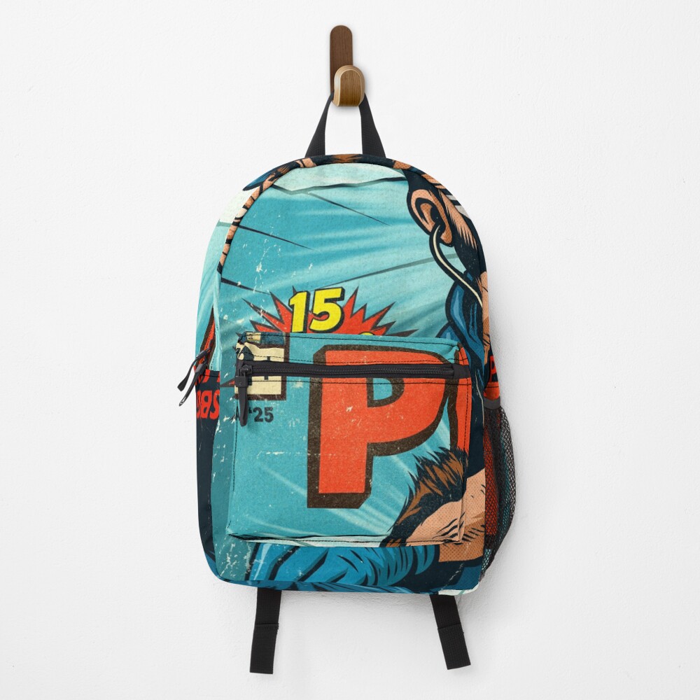 Vista previa del artículo con la obra «Mochila», diseñado y vendido por theusher.