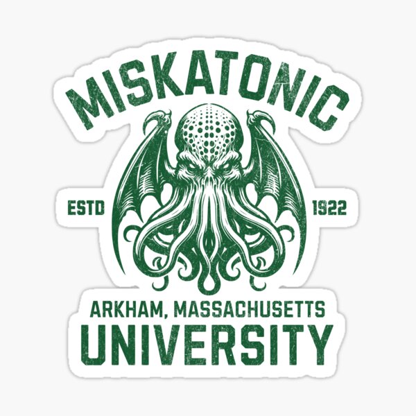 Artikelvorschau, MISKATONIC UNIVERSITY entworfen und verkauft von CoconutArt10.