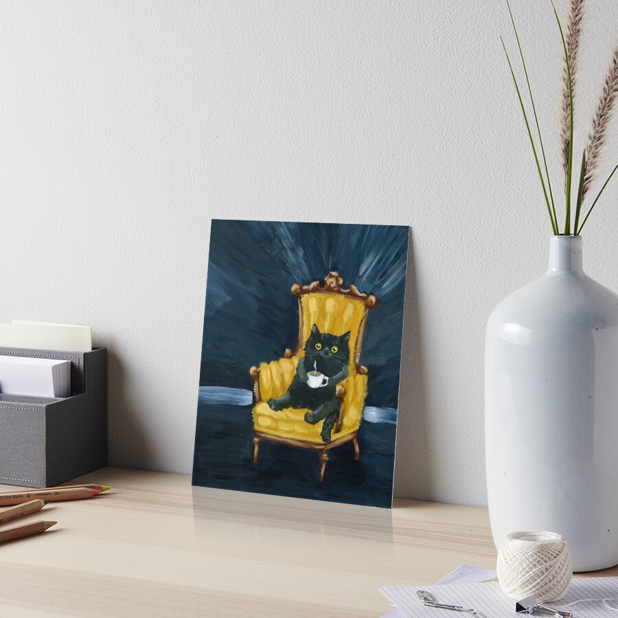Item preview, Art Board Print designed and sold by KilkennyCat Art.