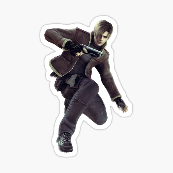 Artikelvorschau, Porträt Leon Scott Kennedy aus Resident Evil entworfen und verkauft von tigerrrcat.