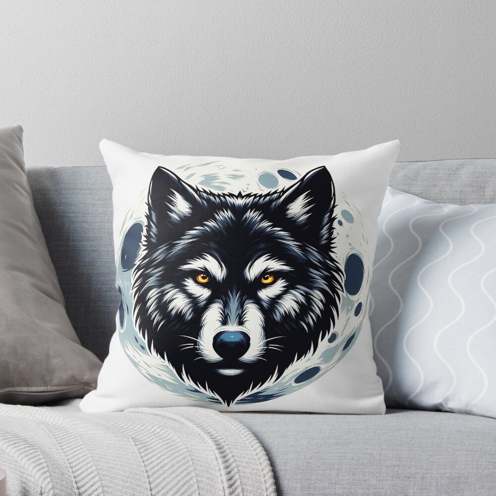 Item preview, Throw Pillow designed and sold by Red-forever.