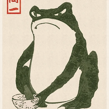 Artwork thumbnail, Matsumoto Hoji : Frog by YNTDigitalHouse