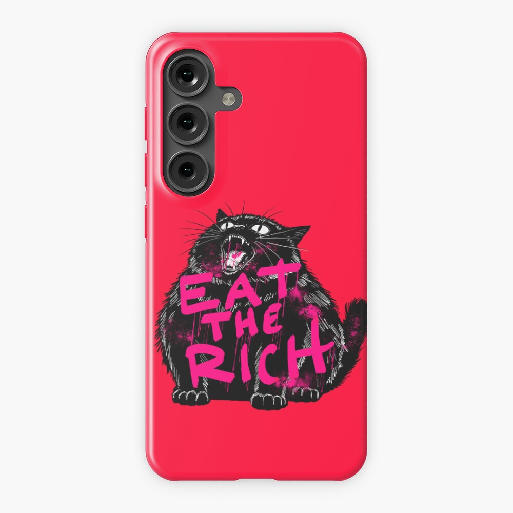 Aperçu de l'œuvre Coque rigide Samsung Galaxy créée et vendue par KilkennyCat Art.