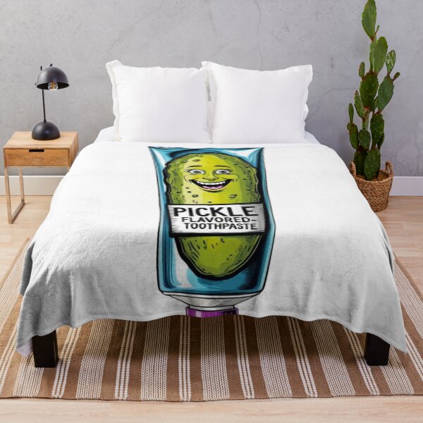 Item preview, Pickle Flavored Toothpaste – Funny Fake Product Parody Design designed and sold by Rebel Fusion.