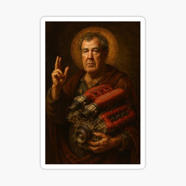 Artikelvorschau, Saint Clarkson der Automobile entworfen und verkauft von the-craft-shop.