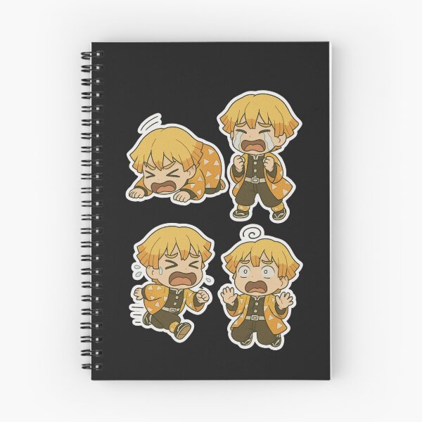 Item preview, Zenitsu's Overdramatic Moments – Hilarious Chibi Reactions in Full Drama Mode designed and sold by ColorSplash123.