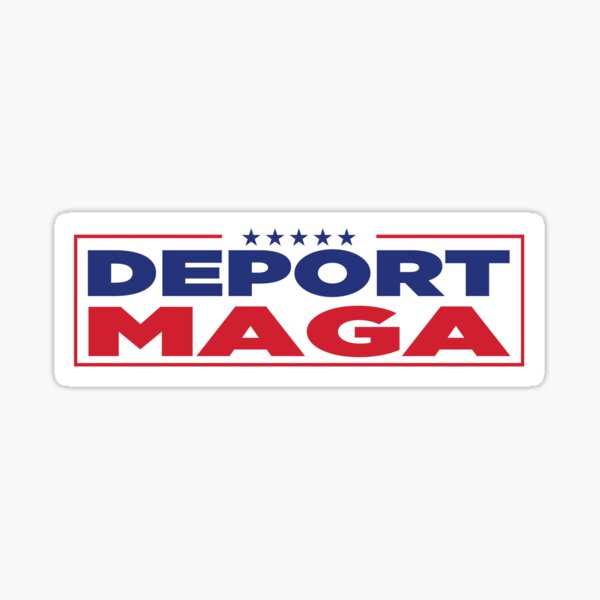 Aperçu de l'œuvre Déporter MAGA créée et vendue par tentpole.