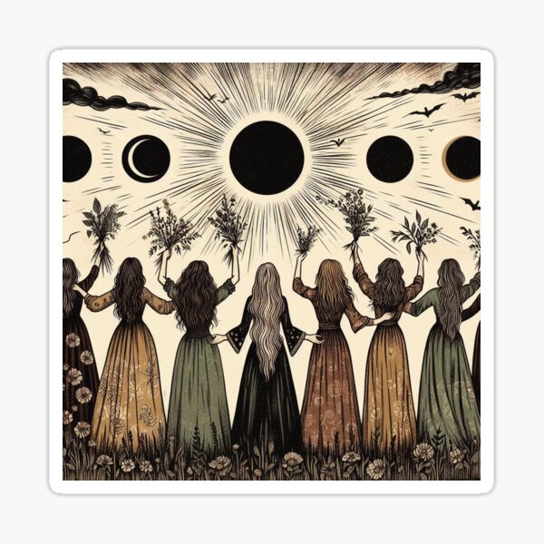 Aperçu de l'œuvre Sororité Eclipse créée et vendue par morwenna-.