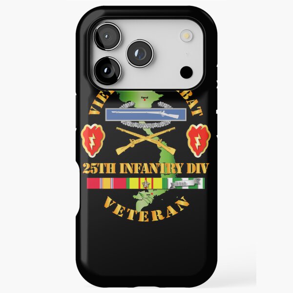 Item preview, Ejército - Veterano de infantería de combate de Vietnam w 25th Inf Div SSI V1 designed and sold by Military Insignia Products.