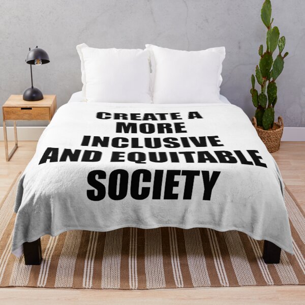 Item preview, Create a more inclusive and equitable societ designed and sold by Inspirationmotivation.