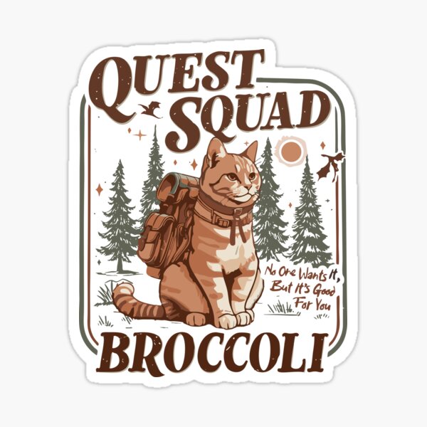 Aperçu de l'œuvre Quest Squad Broccoli Onyx Storm Quatrième Aile Cadeaux pour les amoureux des livres créée et vendue par VirgilPeck.