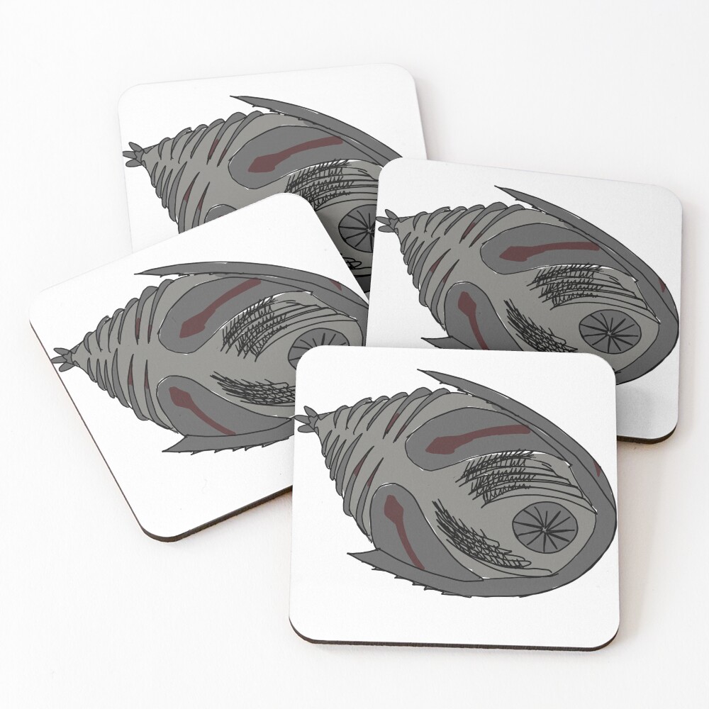 Item preview, Coasters (Set of 4) designed and sold by FossilRecordGNS.