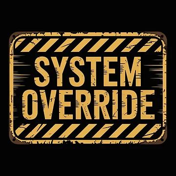 Artwork thumbnail, System Override Alert by SignumShop