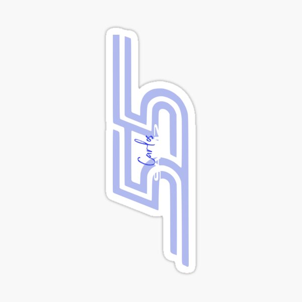 Item preview, Carlos Sainz Fórmula 1 azul y blanco F1 2025 designed and sold by Pink Polar F1.