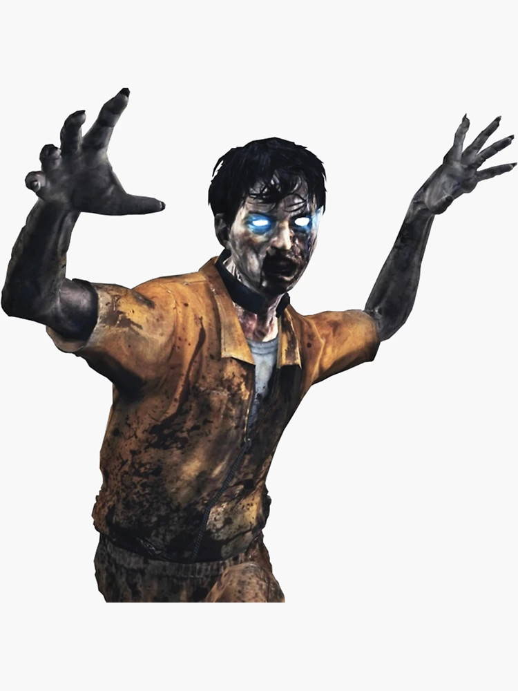 Thumbnail 3 of 3, Sticker, Zombie from Black Ops 2 Sticker designed and sold by Z4mbie.