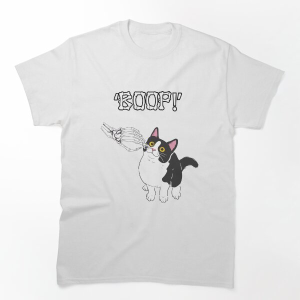 Item preview, Golpeando la nariz de un gato designed and sold by MacabreMerch.