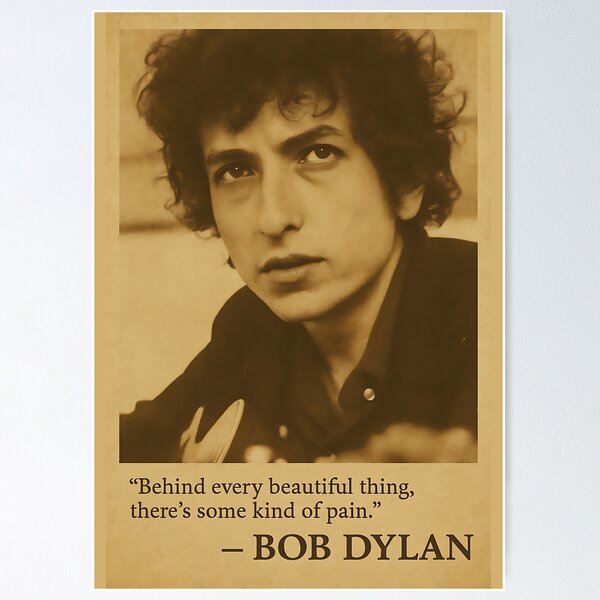 Item preview, Bob Dylan vintage y cita designed and sold by MAX MILLER.