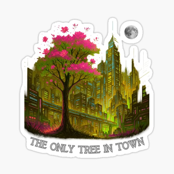 Item preview, THE ONLY TREE IN TOWN designed and sold by Tadeusz1.