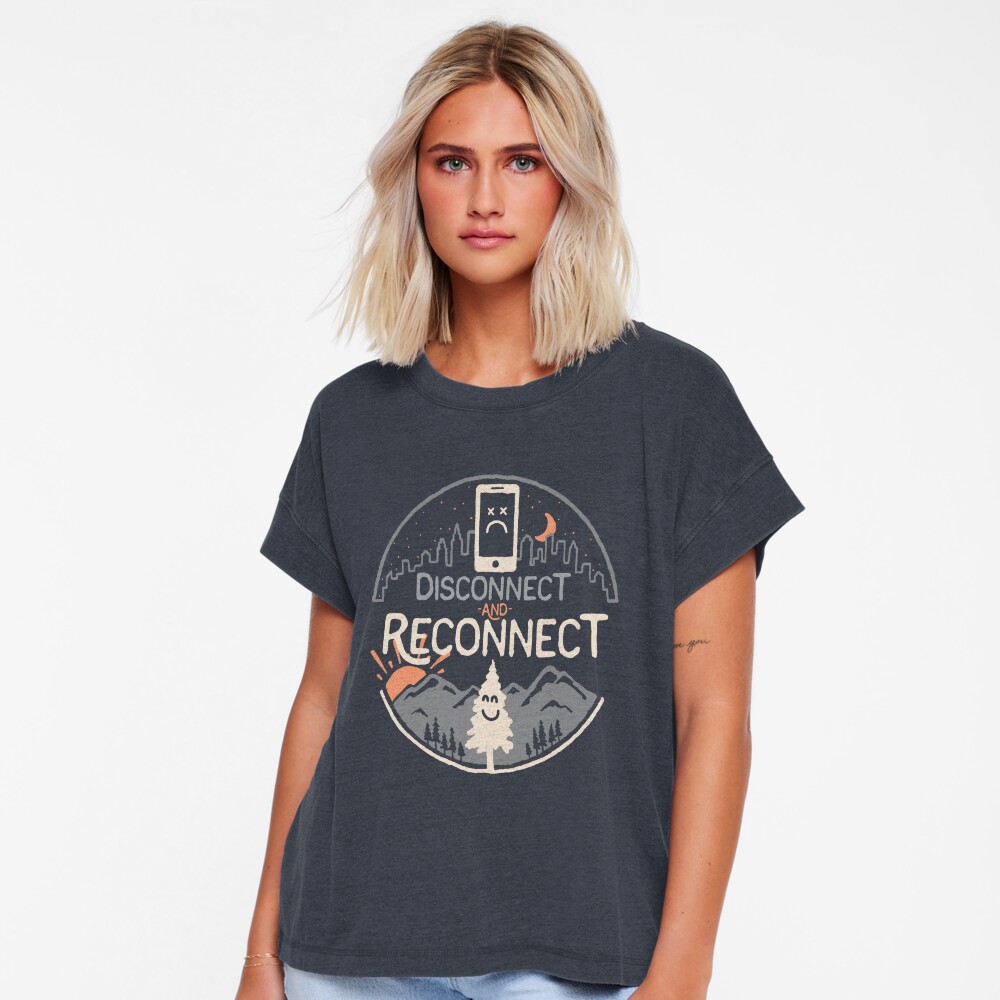 Vista previa del artículo con la obra «Camiseta relajada», diseñado y vendido por thepapercrane.