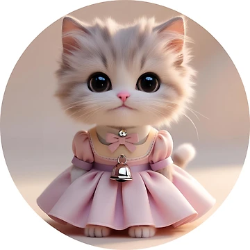 Artwork thumbnail, beautiful cat by Gardenpets