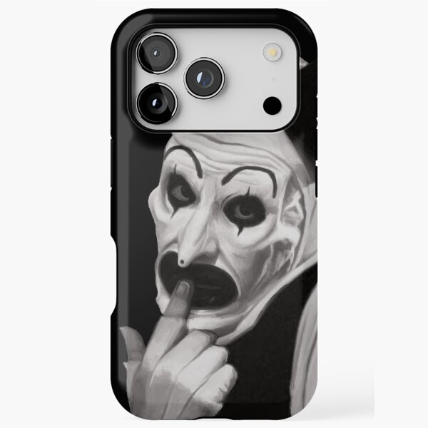 Aperçu de l'œuvre Art le Clown en pose d'excuses - Fan Art Terrifier mignon mais effrayant créée et vendue par trentnin.