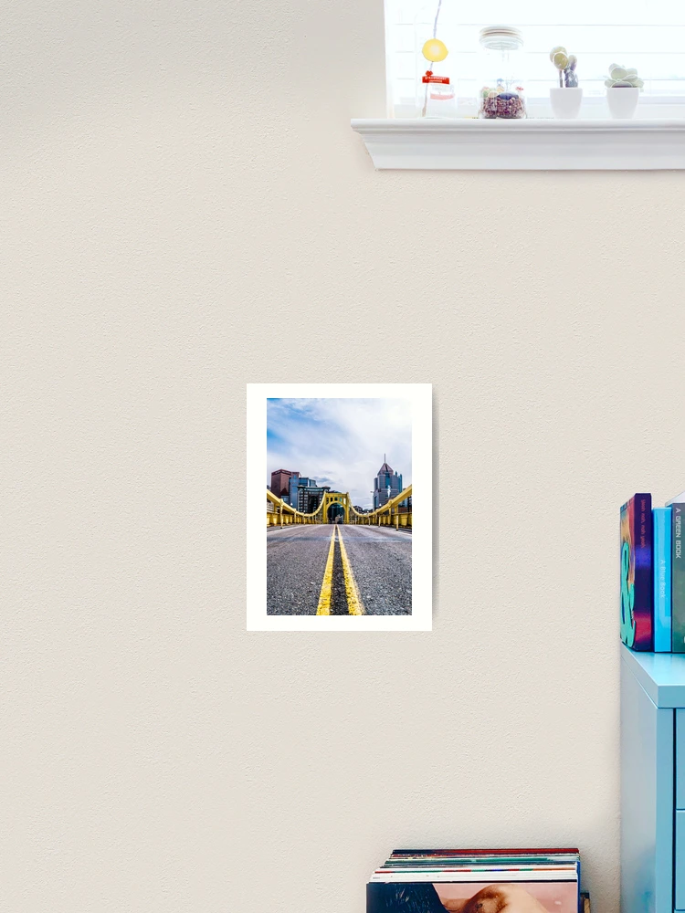 Thumbnail 2 of 3, Art Print, Pittsburgh Skyline designed and sold by taylorp7.