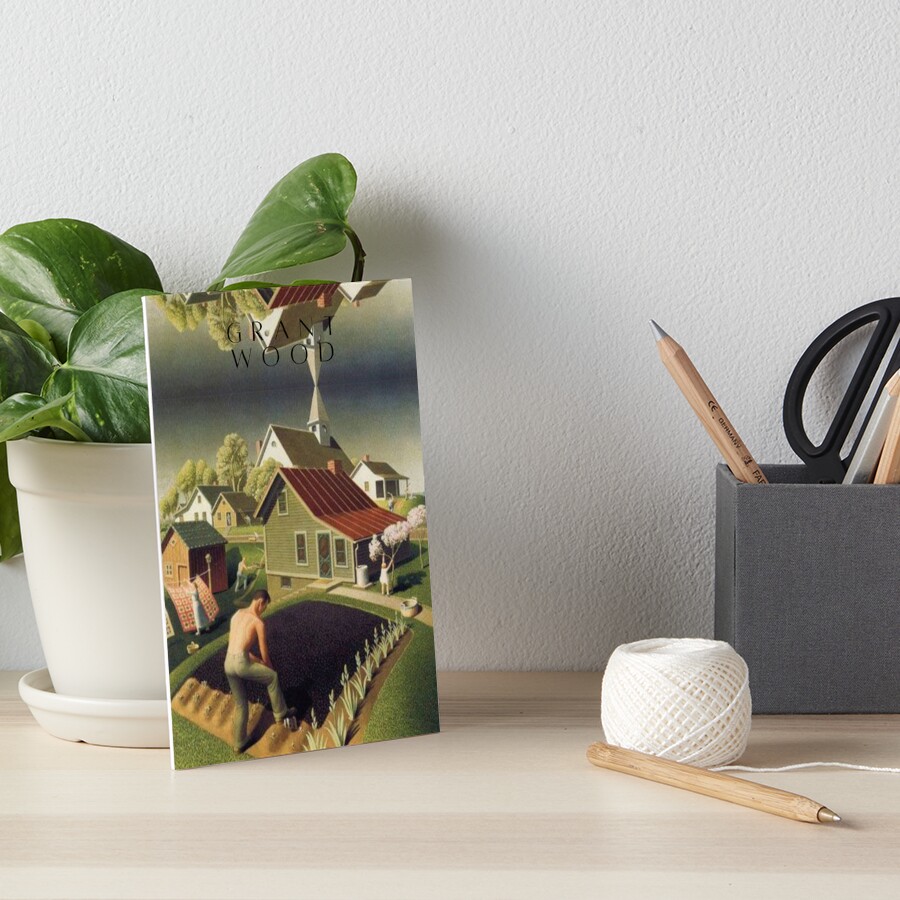 Item preview, Art Board Print designed and sold by Pretty Postcards.