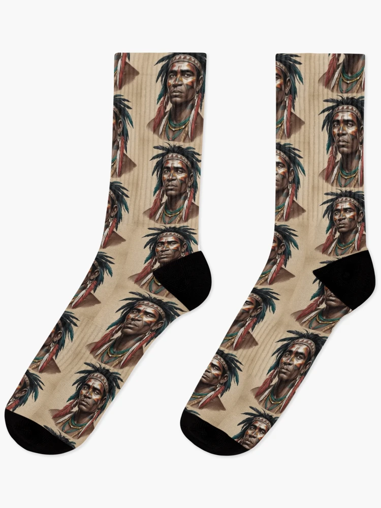 Thumbnail 1 of 5, Socks, warrior designed and sold by Celestial-Roots.