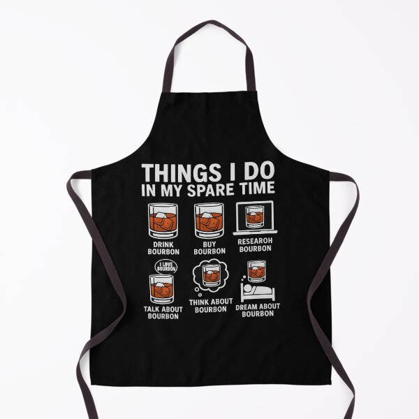 Item preview, Things I Do In My Spare Time Bourbon Day designed and sold by Blok45.