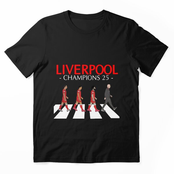 Aperçu de l'œuvre Liverpool The Champions Road, 20 champions 24/25 YNWA créée et vendue par inspik.