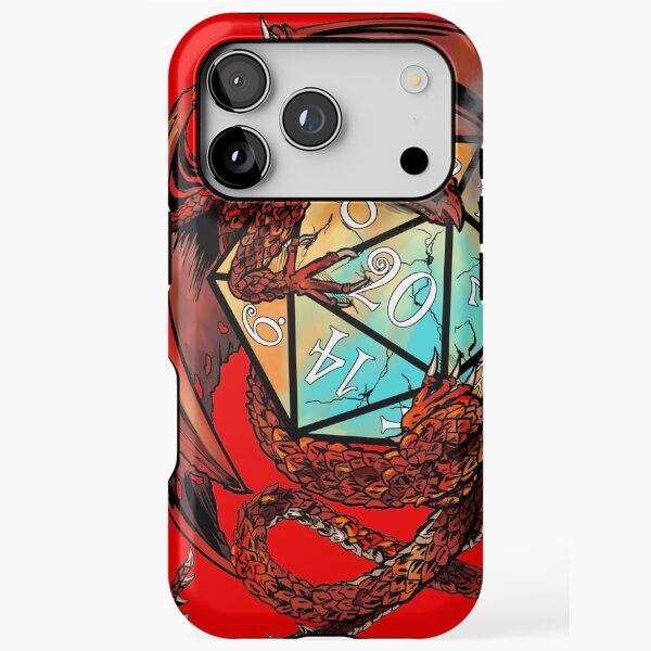 Item preview, Dados del dragón rojo designed and sold by saintash.
