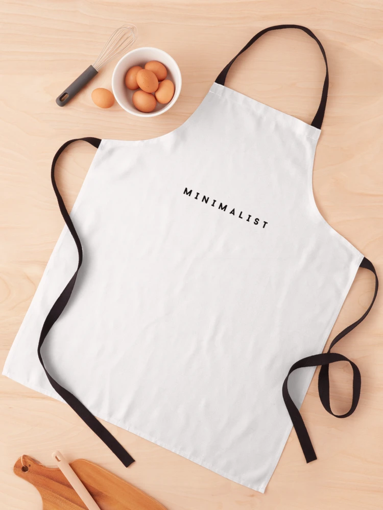 Thumbnail 1 of 6, Apron, Minimalist Illustration designed and sold by Divya-Hirodiya.