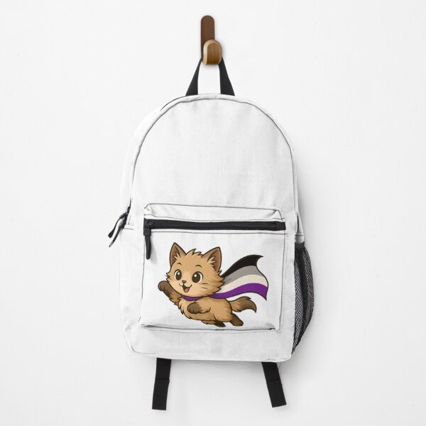 Item preview, Cat with Asexual Pride Cape – Cute Ace Design designed and sold by Travelslightly.
