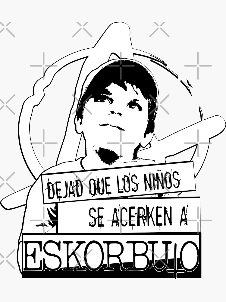 Imagen 3 de 3, Pegatina con la obra ESKORBUTO, diseñada y vendida por Ruin! Music.