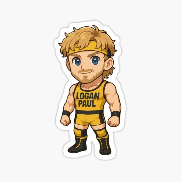 Item preview, Equipo de lucha libre de Logan Paul - Still Humble Chibi designed and sold by Justgee92.