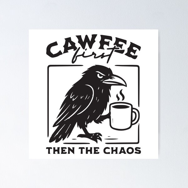 Aperçu de l'œuvre D'abord Cawfee puis le chaos créée et vendue par BrownHorse90s.