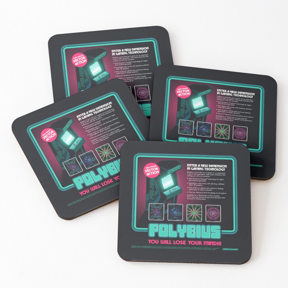 Item preview, Coasters (Set of 4) designed and sold by VoodooCircus.