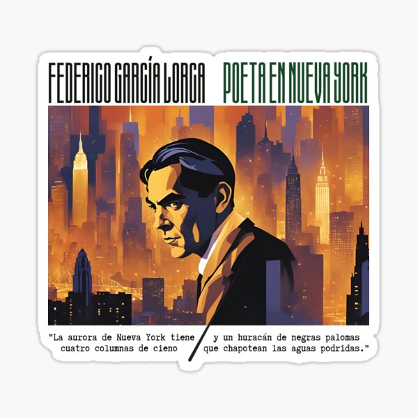 Item preview, 'Poeta en Nueva York' de Federico García Lorca designed and sold by Filologica.
