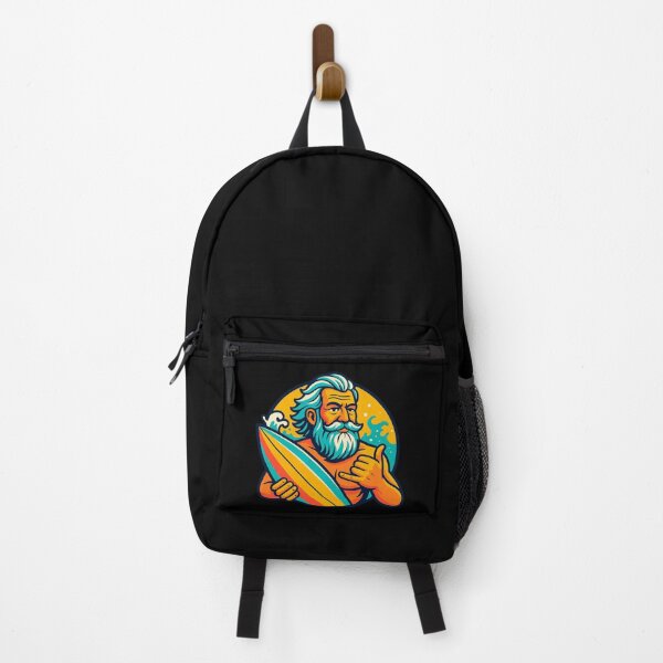 Item preview, Bearded Surfer on the Beach designed and sold by gallardostudio.