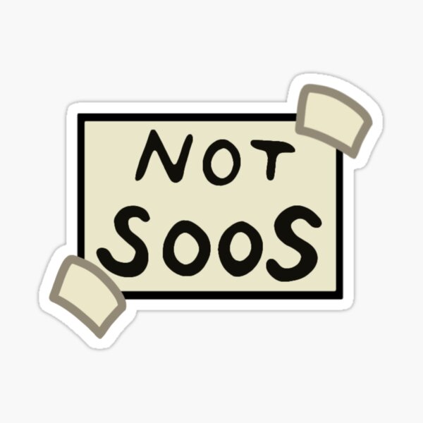 Item preview, No soos designed and sold by regon431.