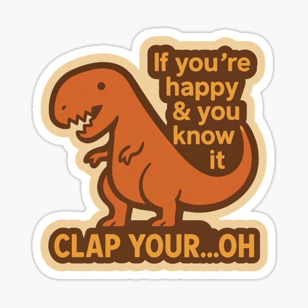 Item preview, If You're Happy & You Know If Clap Your Oh  designed and sold by Migdaliala.