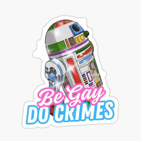 Item preview, Sé gay, comete crímenes designed and sold by l_andesigns.