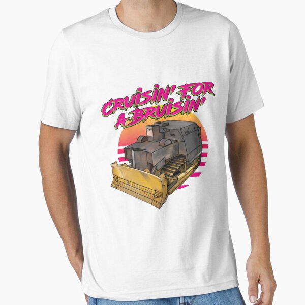 Aperçu de l'œuvre Croisière pour un Bruisin Killdozer T-shirt drôle créée et vendue par Trending shop.
