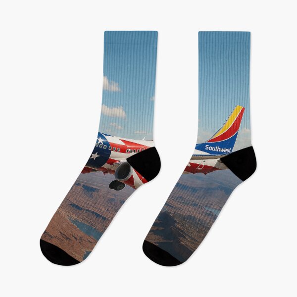 Item preview, El 737 Freedom One de Southwest Airlines sobrevuela el desierto del suroeste designed and sold by Skyframe Aviation.
